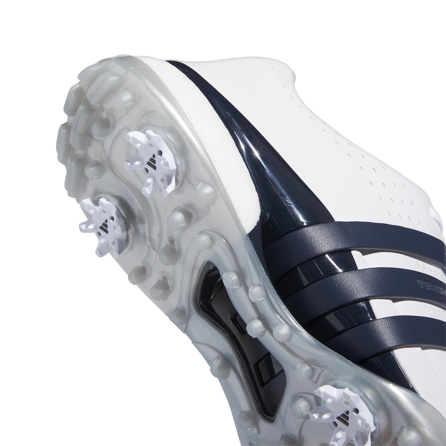 Adidas Tour360 24 Golf Shoes White/Collegiate Navy/Silver