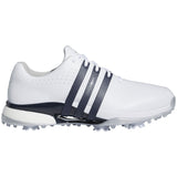 Adidas Tour360 24 Golf Shoes White/Collegiate Navy/Silver