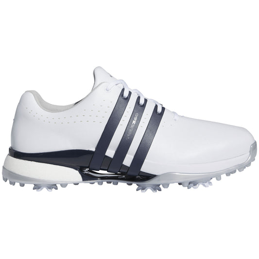 Adidas Tour360 24 Golf Shoes White/Collegiate Navy/Silver