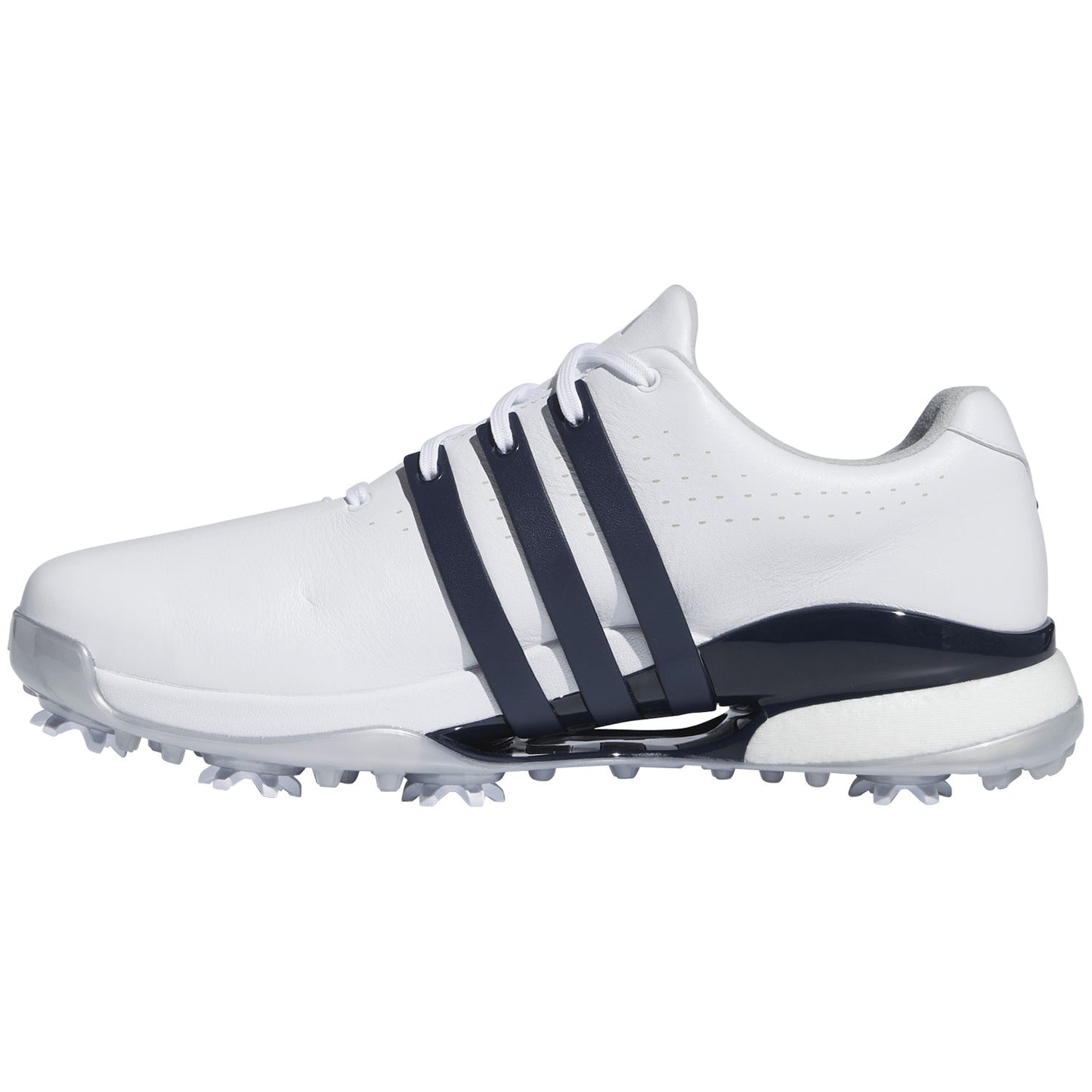 Adidas Tour360 24 Golf Shoes White/Collegiate Navy/Silver