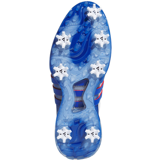 Adidas Tour360 24 Golf Shoes White/Team Royal Blue