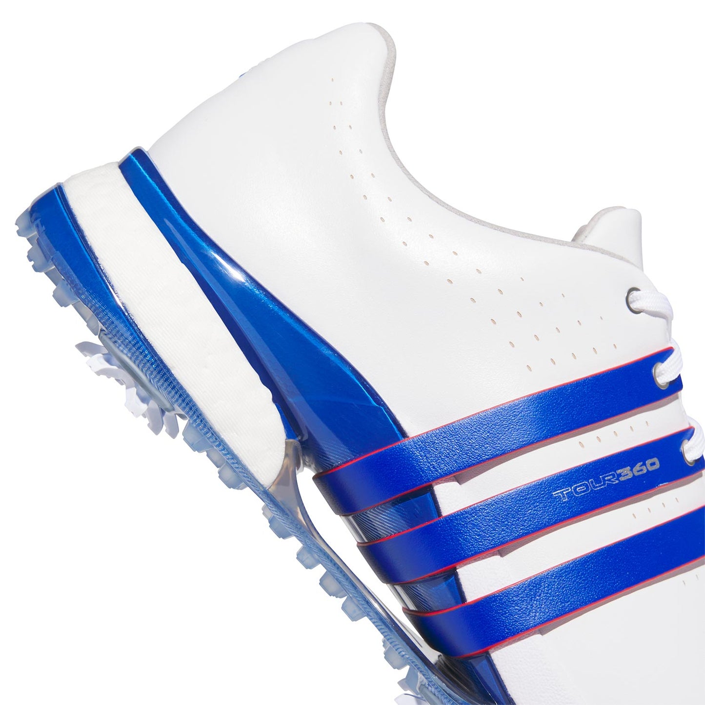 Adidas Tour360 24 Golf Shoes White/Team Royal Blue