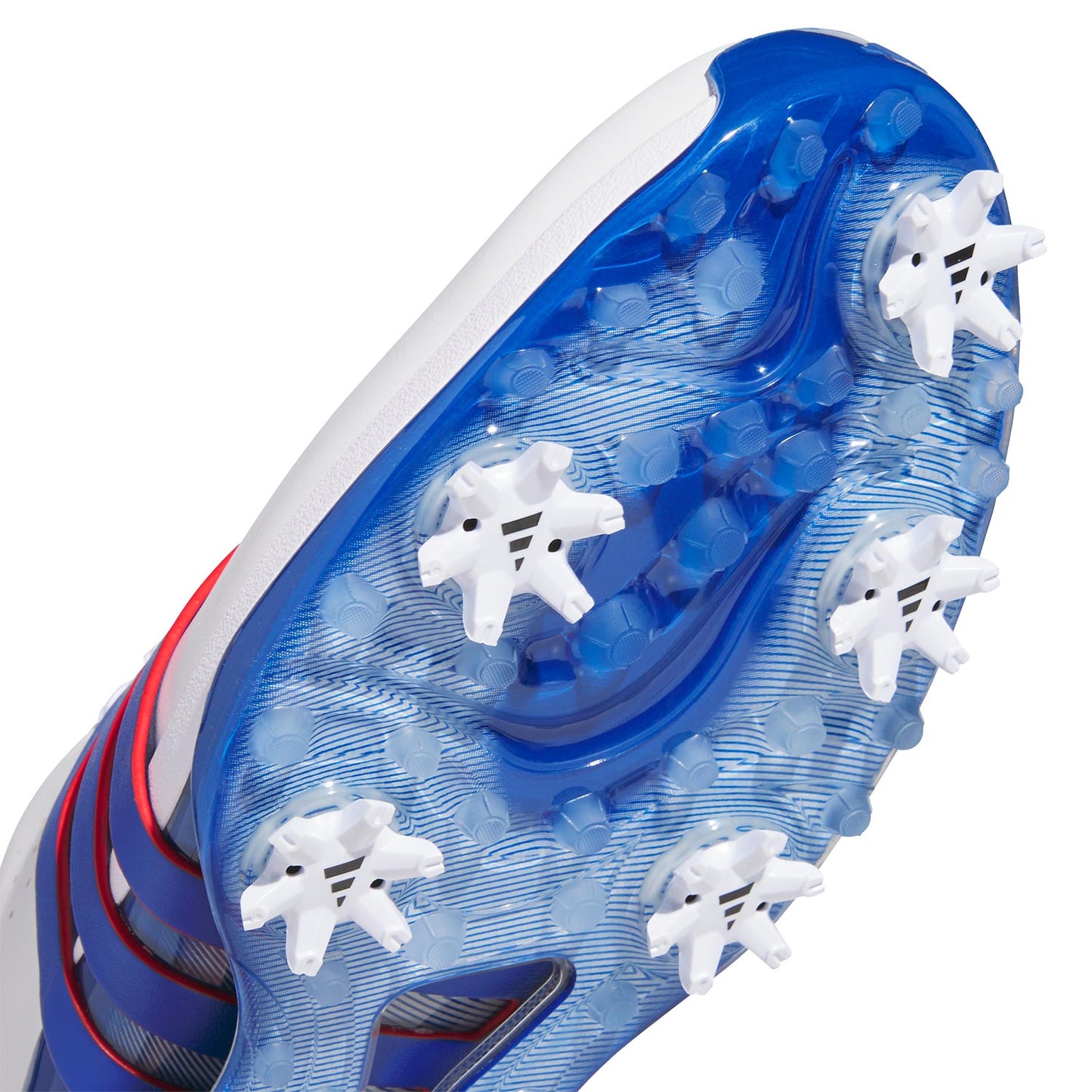 Adidas Tour360 24 Golf Shoes White/Team Royal Blue