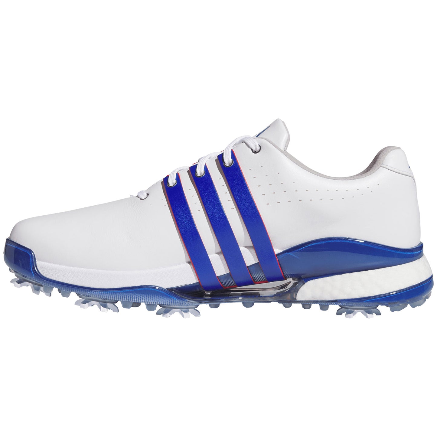 Adidas Tour360 24 Golf Shoes White/Team Royal Blue