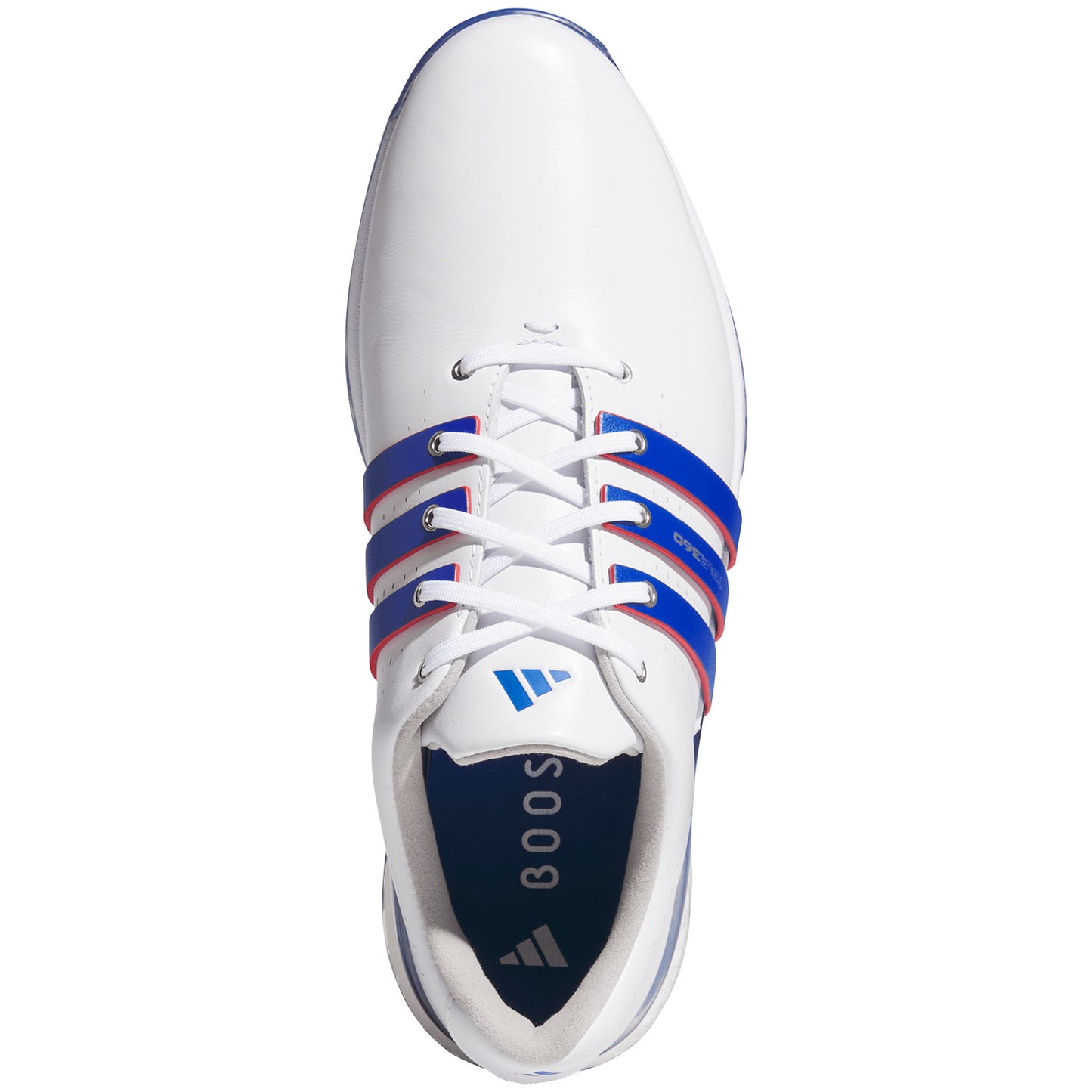 Adidas Tour360 24 Golf Shoes White/Team Royal Blue