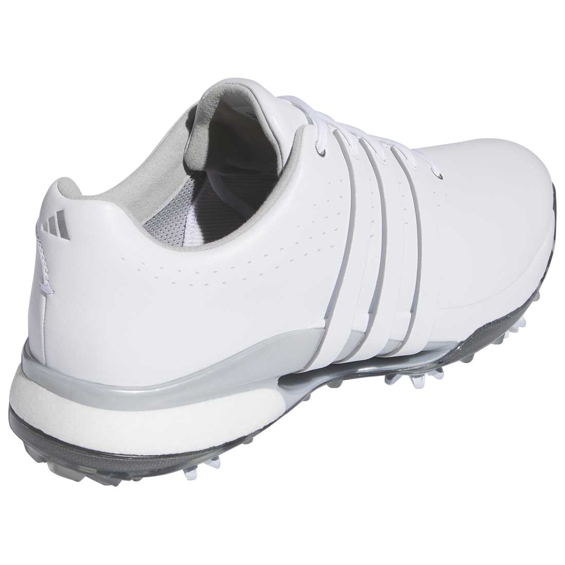Adidas Tour360 24 Golf Shoes White/White/Silver – Golf Discount