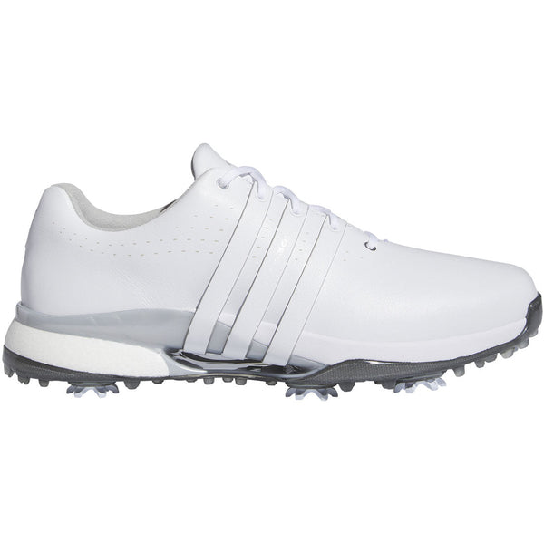 ツアー360 24 Adidas Tour360 24 Golf Shoes White/White/Silver – Golf Discount