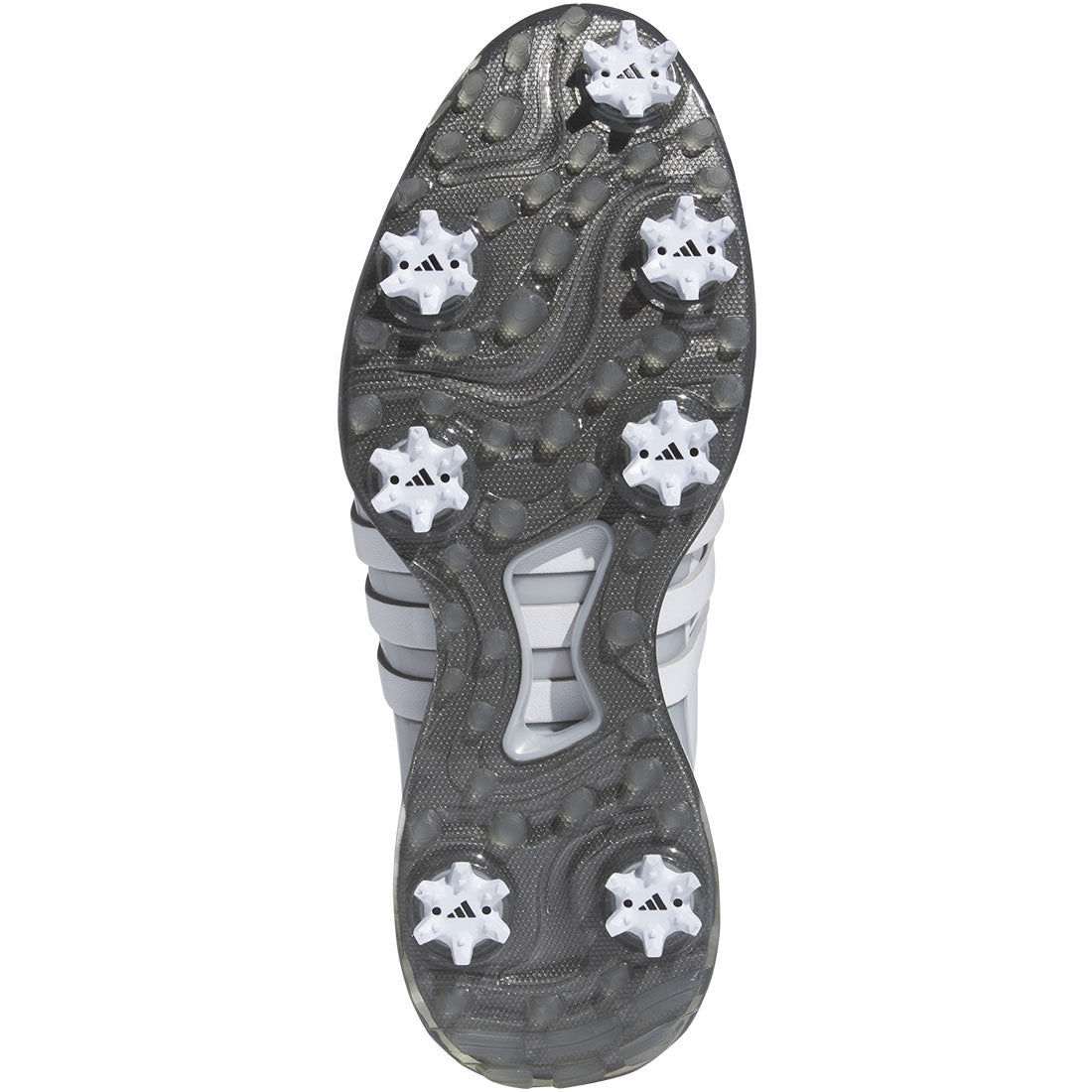 Adidas Tour360 24 Golf Shoes White/White/Silver – Golf Discount