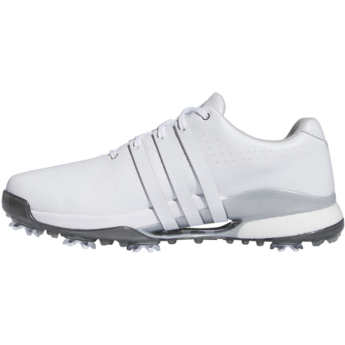Adidas Tour360 24 Golf Shoes White/White/Silver