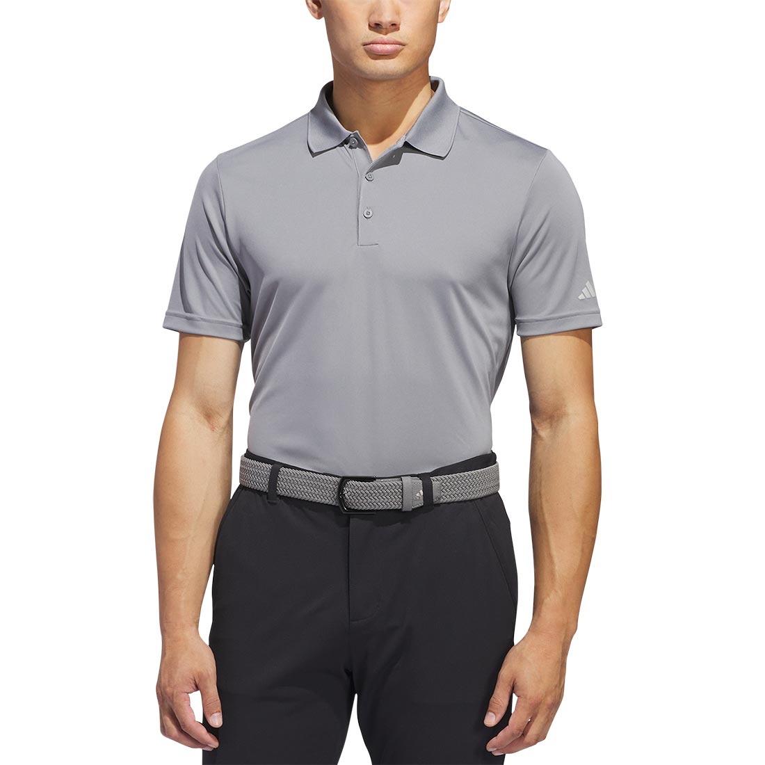 Adidas Two-Color Stripe Polo