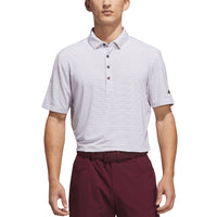 Adidas Ultimate365+ 3-Color Stripe Golf Polo