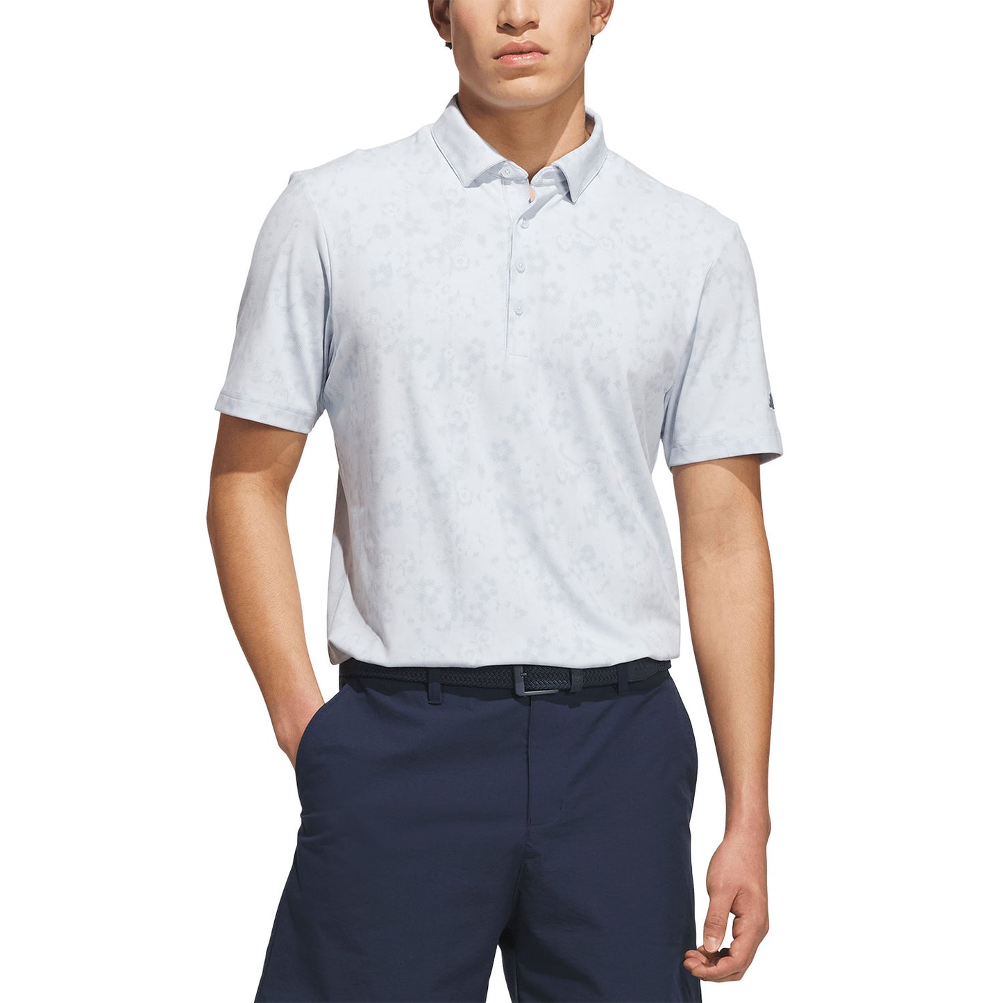 Adidas Ultimate365+ Climacool Blossom Print Golf Polo
