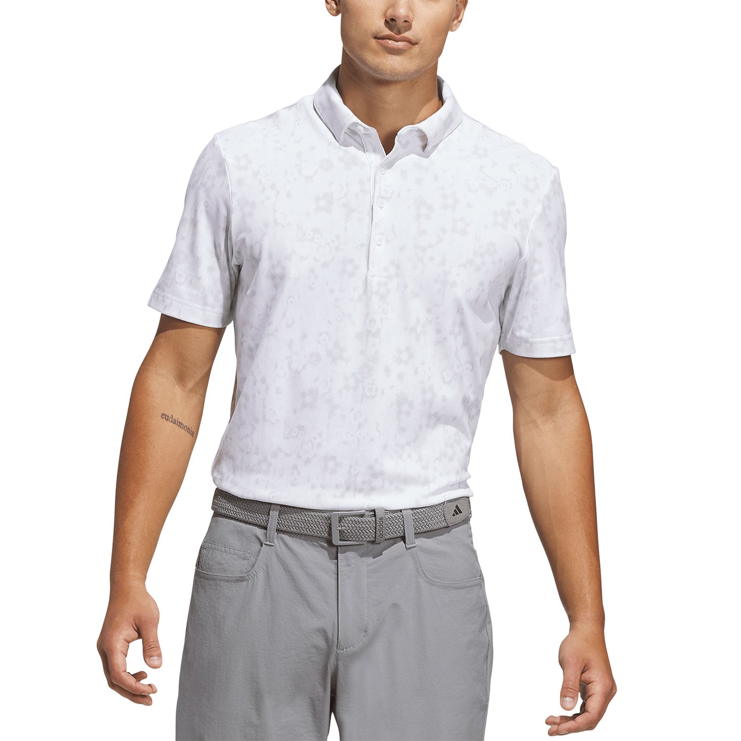 Adidas Ultimate365+ Climacool Blossom Print Golf Polo