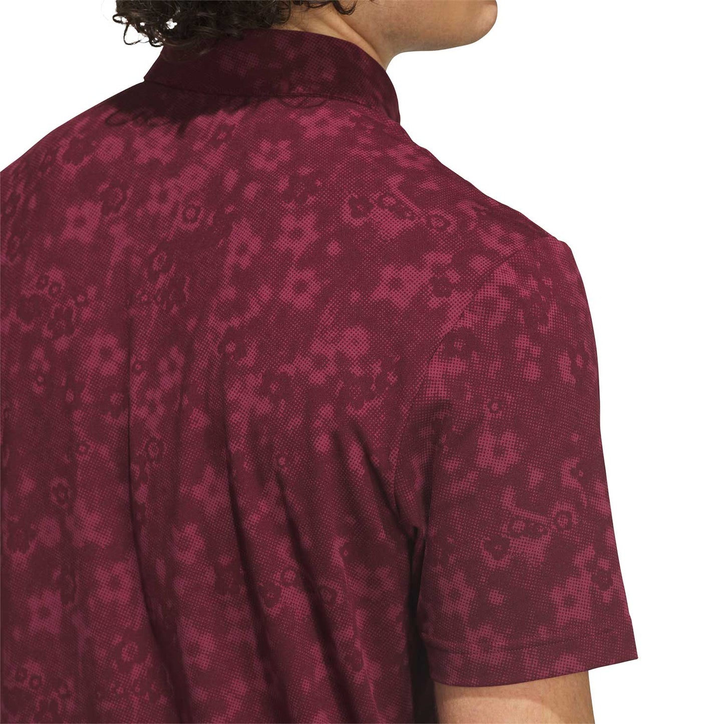 Adidas Ultimate365+ Climacool Blossom Print Golf Polo