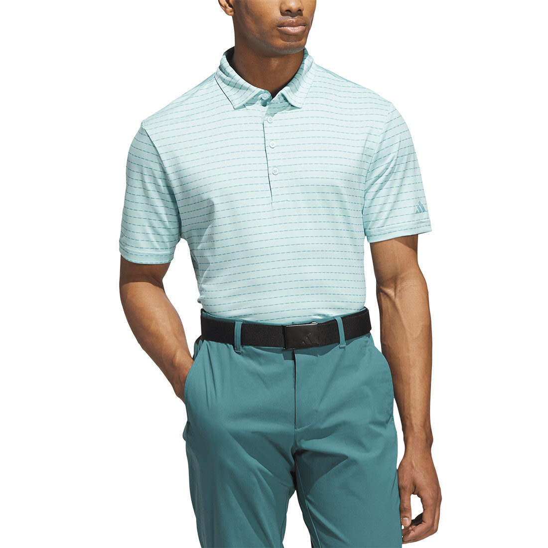 Adidas Ultimate365 Dash Stripe Golf Polo