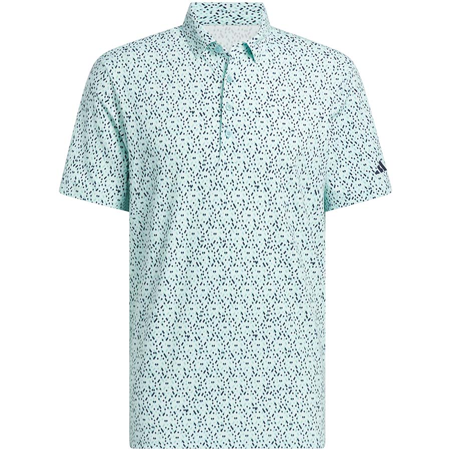 Adidas Ultimate365 Jacquard Argyle Golf Polo