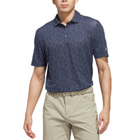 Adidas Ultimate365 Mesh Tango Print Climacool Golf Polo