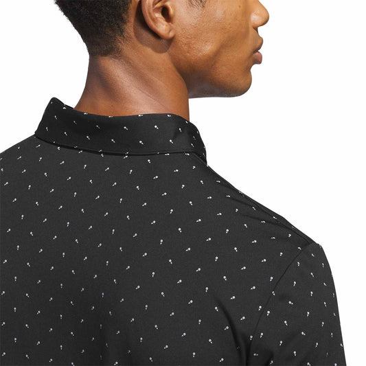 Adidas Ultimate365+ Micro Print Golf Polo