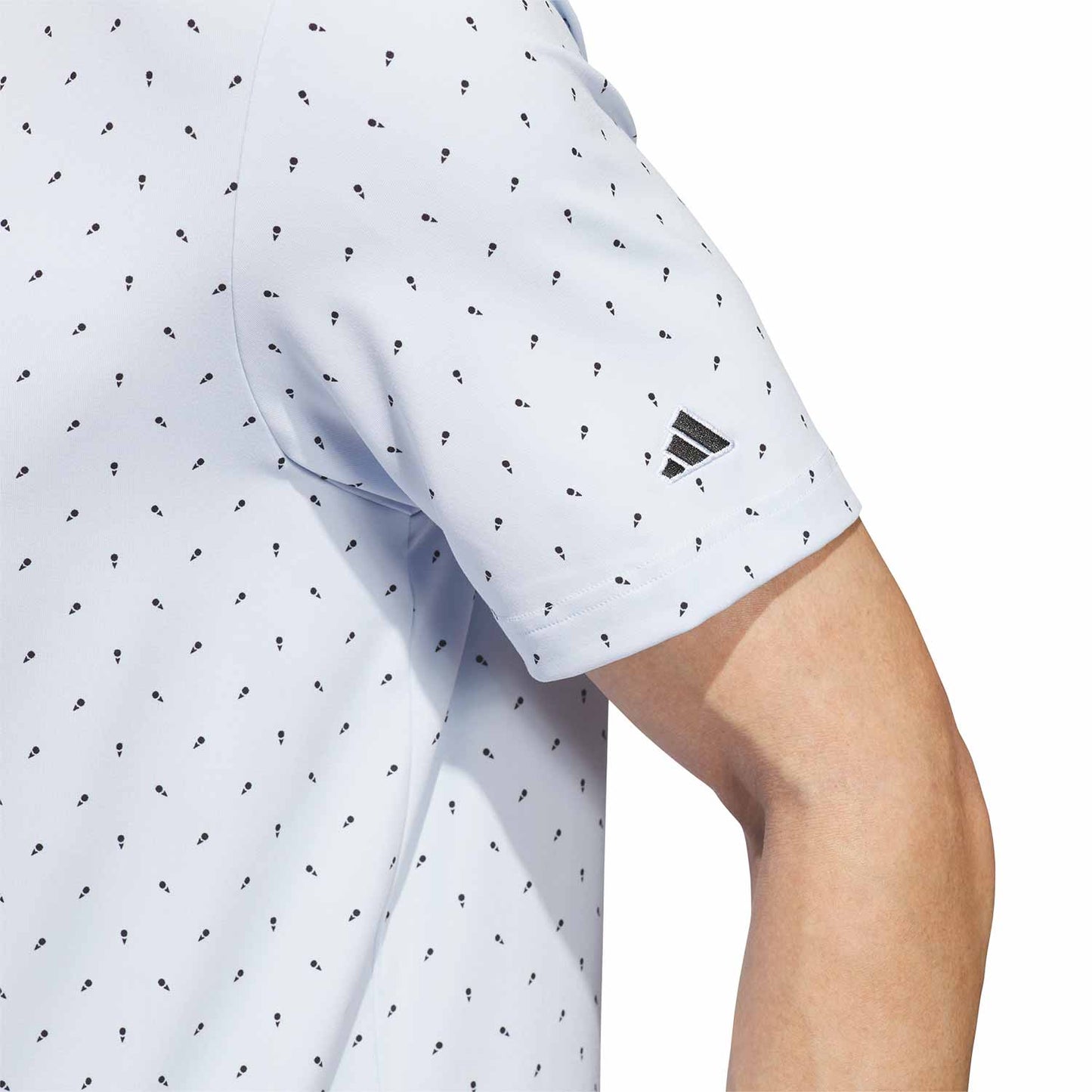 Adidas Ultimate365+ Micro Print Golf Polo