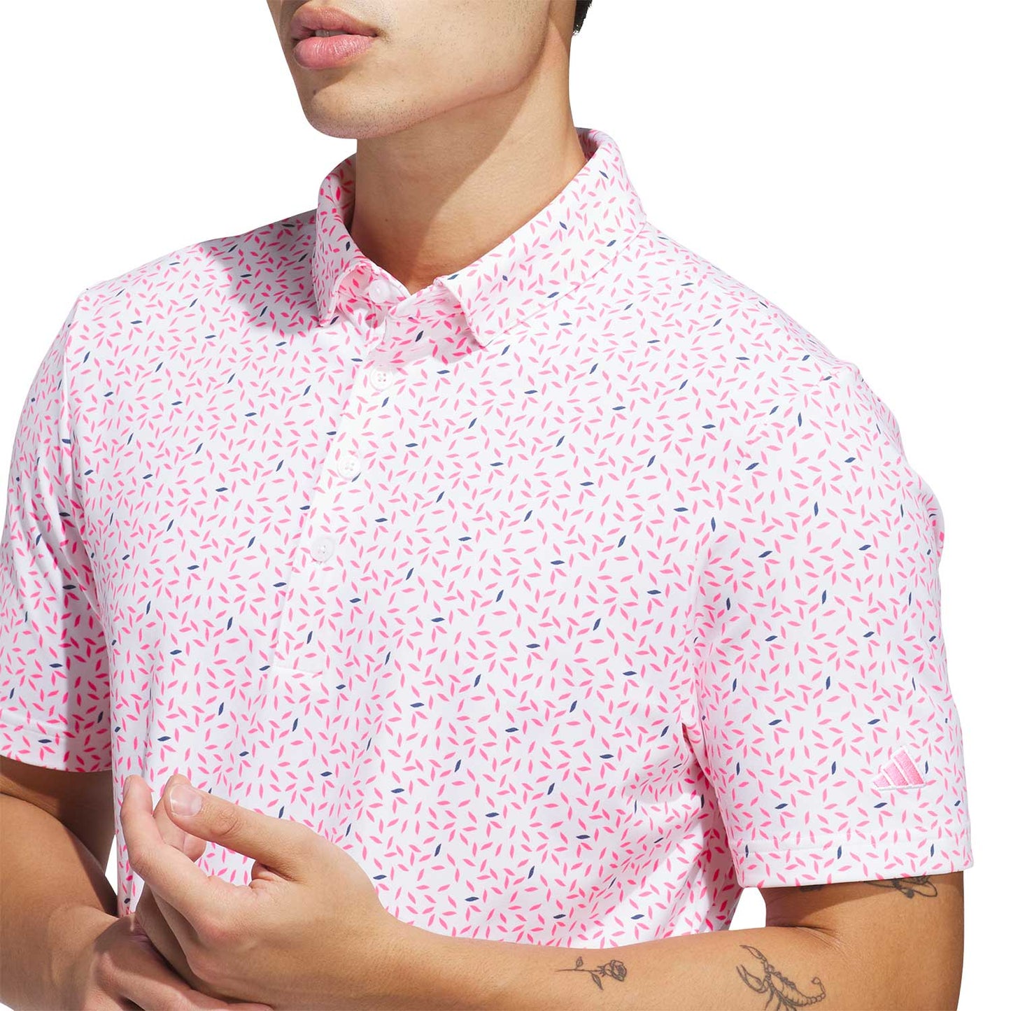 Adidas Ultimate365+ Soft Print Golf Polo