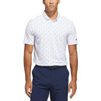 Adidas Ultimate365+ Soft Print Golf Polo