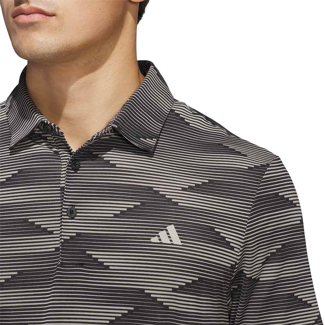 Adidas Ultimate365 Speed Stripe Golf Polo