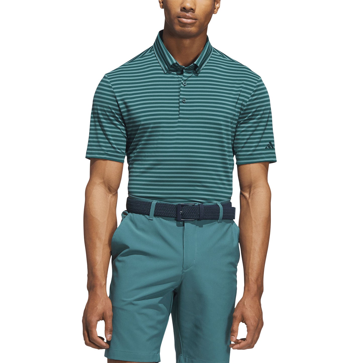 Adidas Ultimate365 Stripe Golf Polo