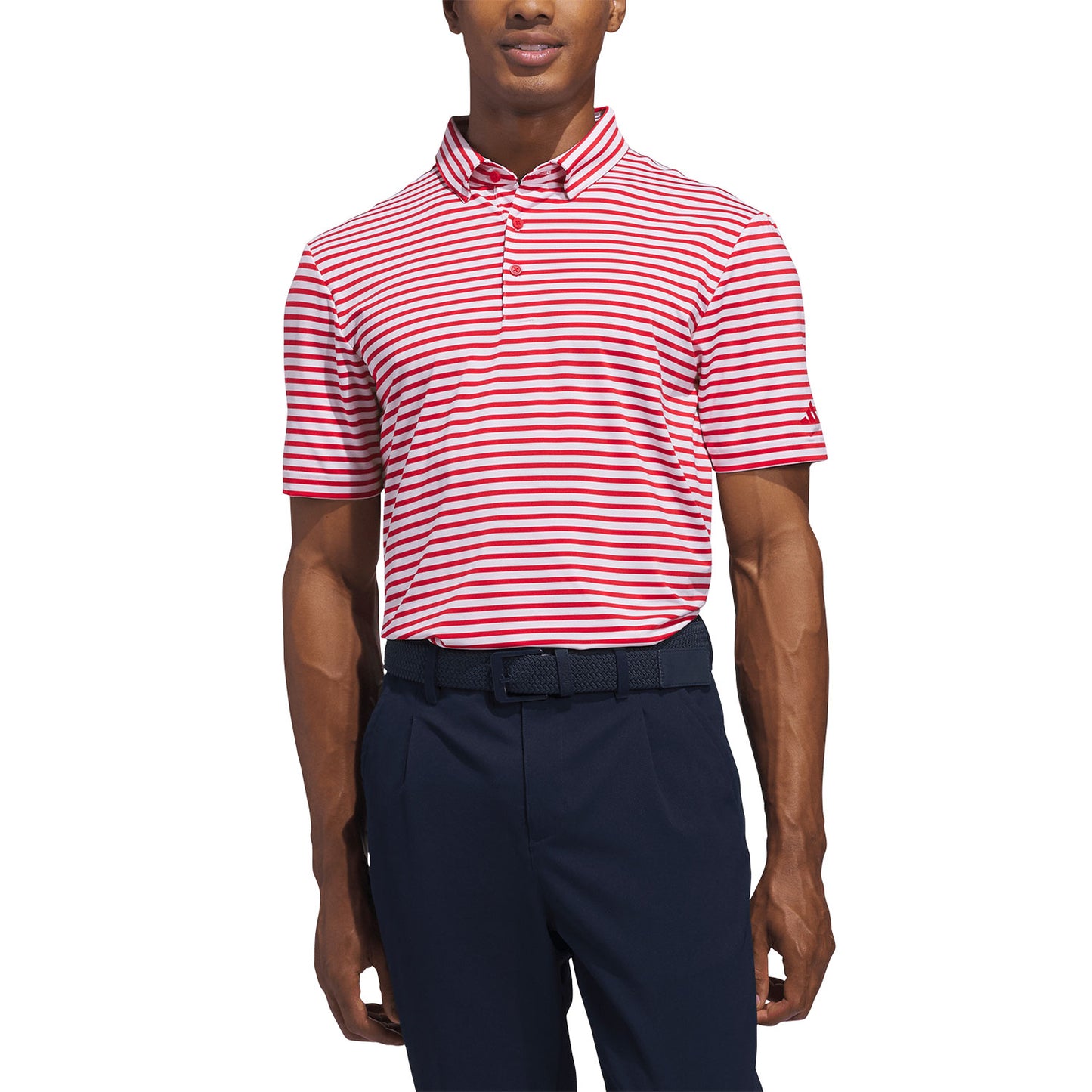 Adidas Ultimate365 Stripe Golf Polo