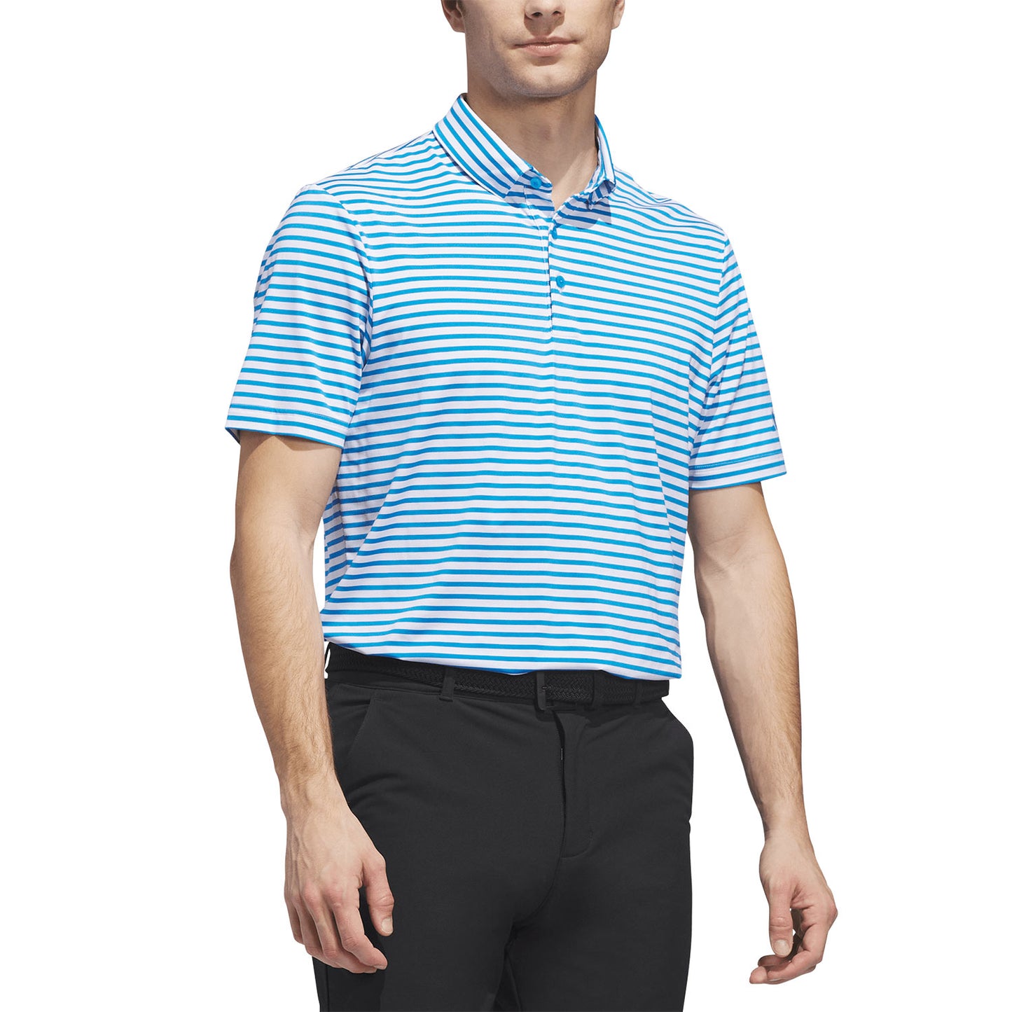 Adidas Ultimate365 Stripe Golf Polo