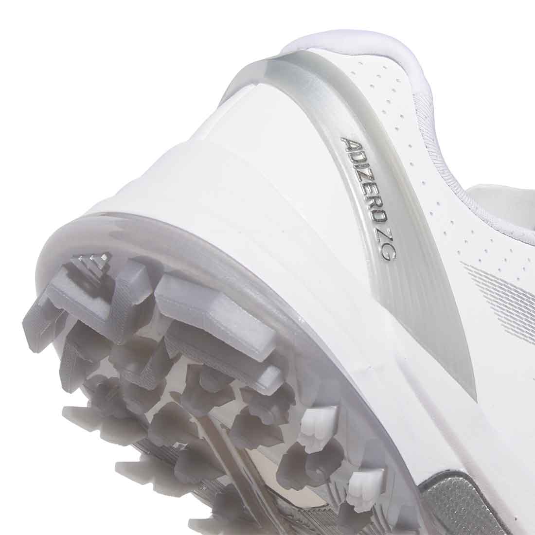 Adidas Women's Adizero ZG Golf Shoes White/Silver/Grey Two