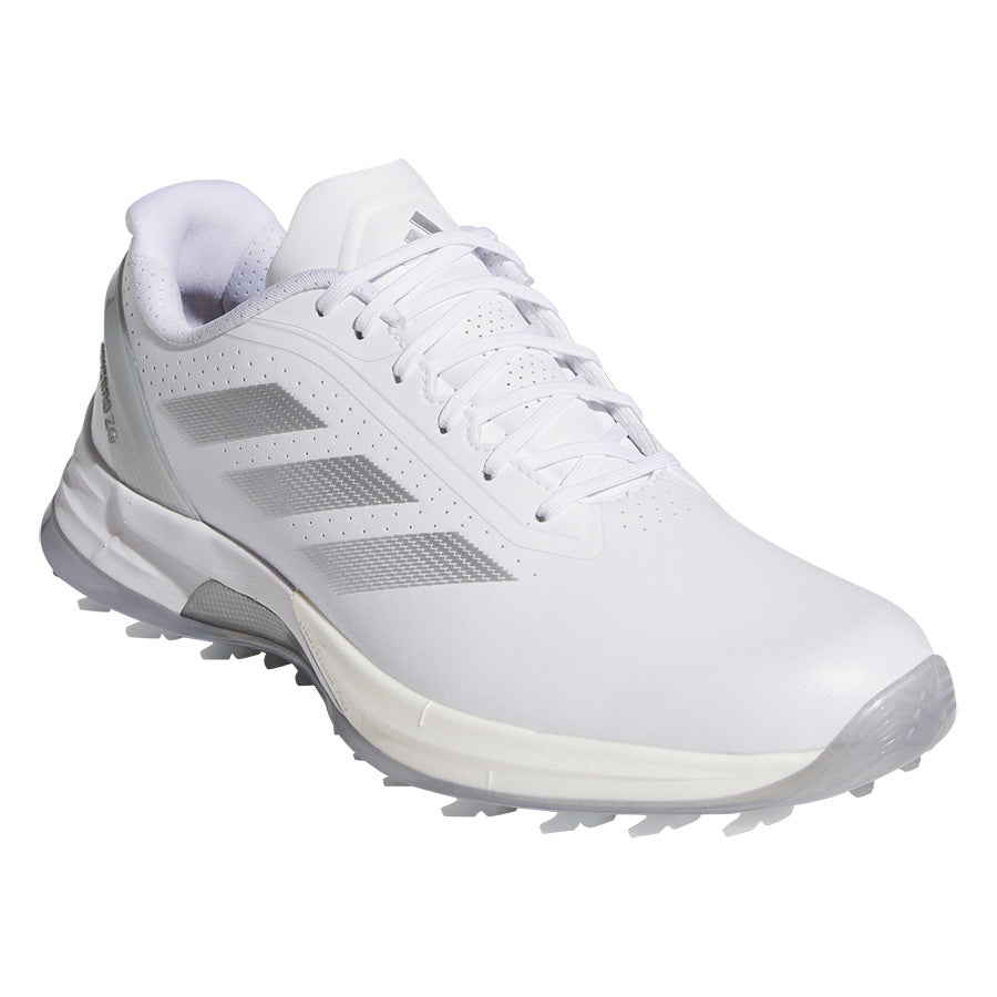 Adidas Women's Adizero ZG Golf Shoes White/Silver/Grey Two