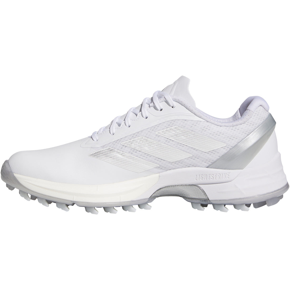 Adidas Women's Adizero ZG Golf Shoes White/Silver/Grey Two