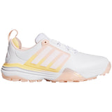 Adidas Women's Adipower 26 SL Golf Shoes White/Blush Pink/Ice Tangerine