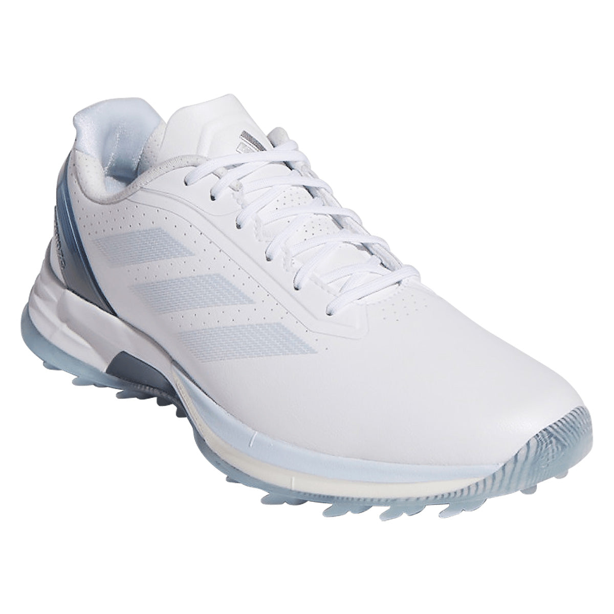 Adidas Women's Adizero ZG Golf Shoes White/Crystal Sky/Dusky Petrol