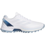 Adidas Women's Adizero ZG Golf Shoes White/Crystal Sky/Dusky Petrol
