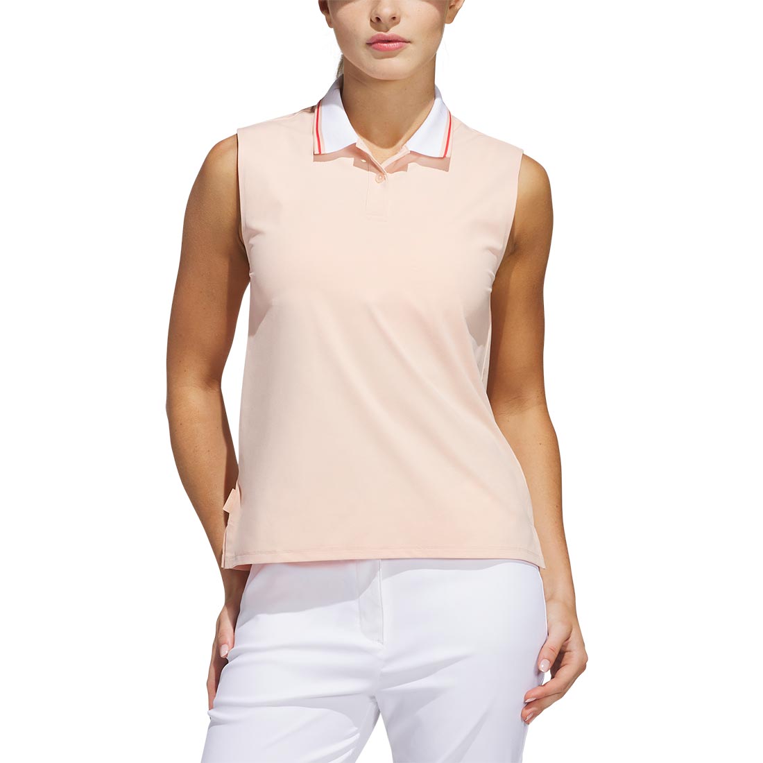 Adidas Women's Beyond The Course Twistknit Sleeveless Polo