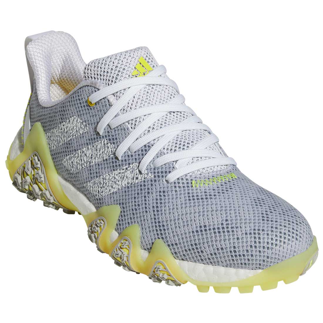 Adidas Women's Codechaos 22 Golf Shoes White/White/Beam Yellow