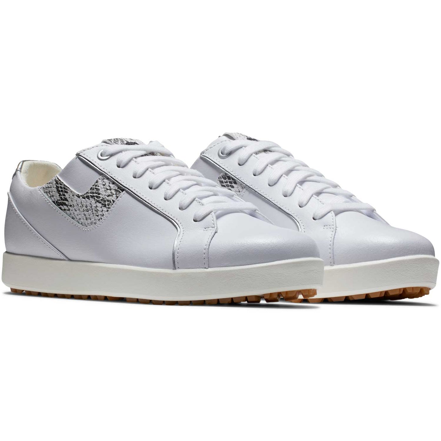 FootJoy Women's FJ Links Golf Shoes White/Snake