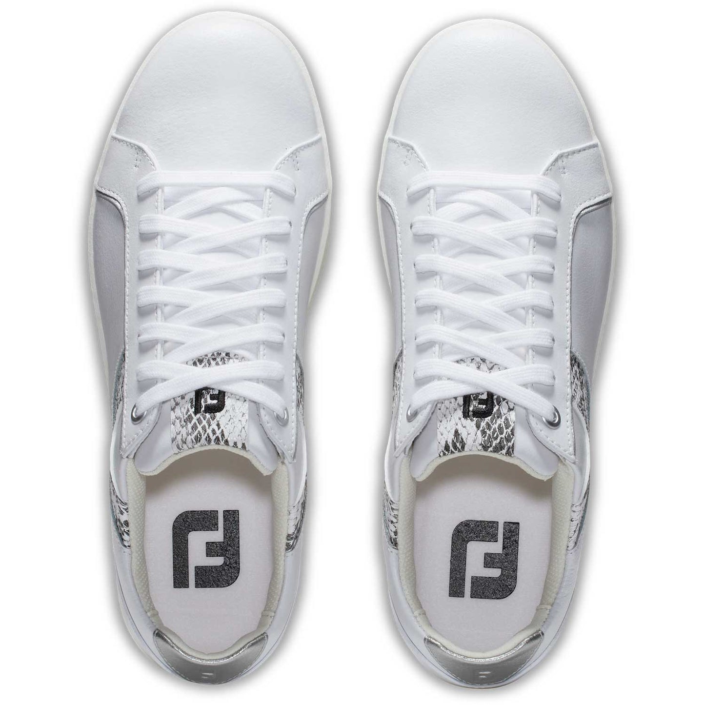 FootJoy Women's FJ Links Golf Shoes White/Snake