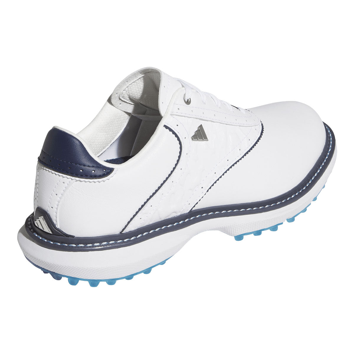 Adidas Women's MC70 SL Golf Shoes White/Collegiate Navy/Lucid Ray Blue