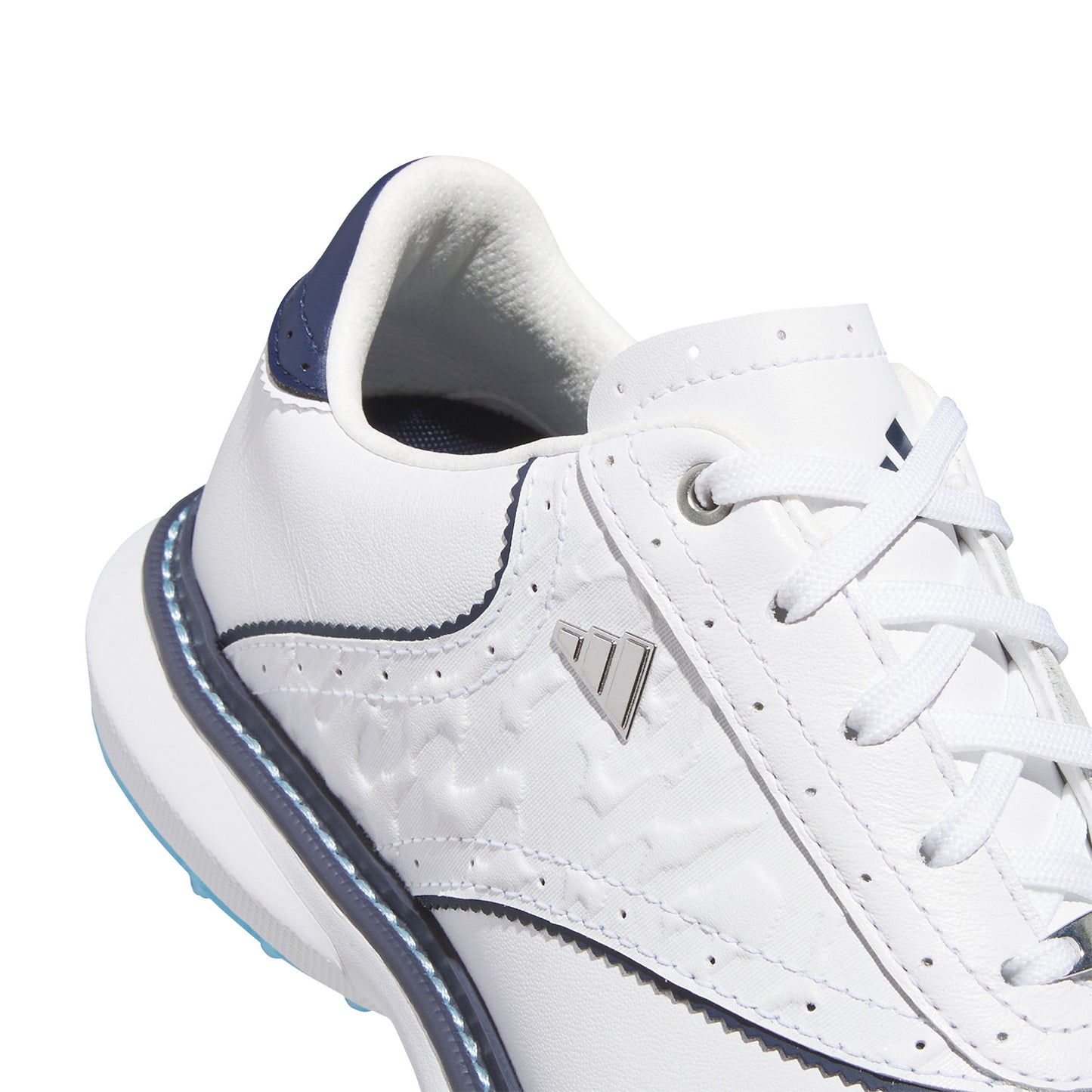 Adidas Women's MC70 SL Golf Shoes White/Collegiate Navy/Lucid Ray Blue