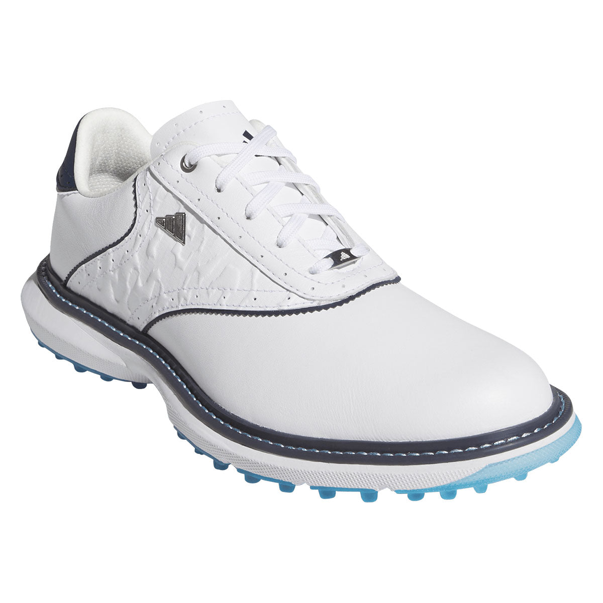 Adidas Women's MC70 SL Golf Shoes White/Collegiate Navy/Lucid Ray Blue