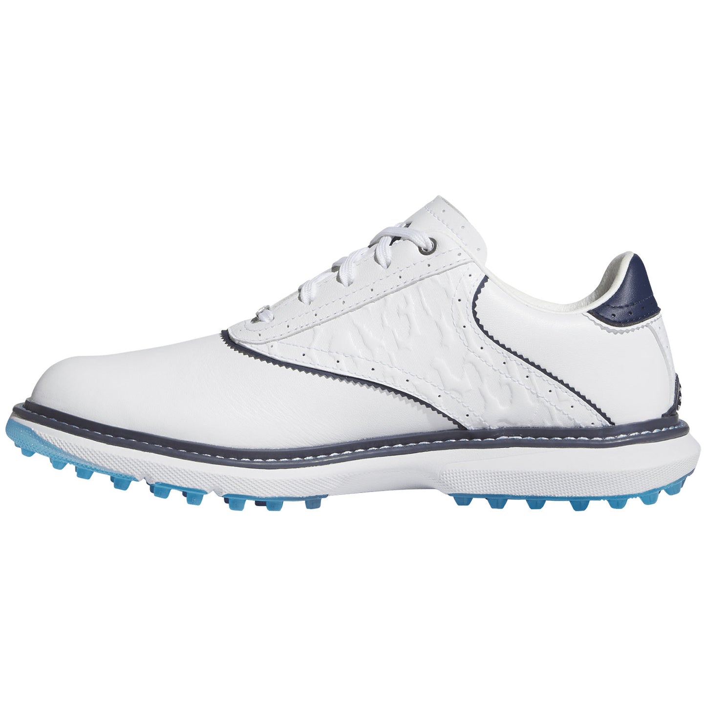 Adidas Women's MC70 SL Golf Shoes White/Collegiate Navy/Lucid Ray Blue