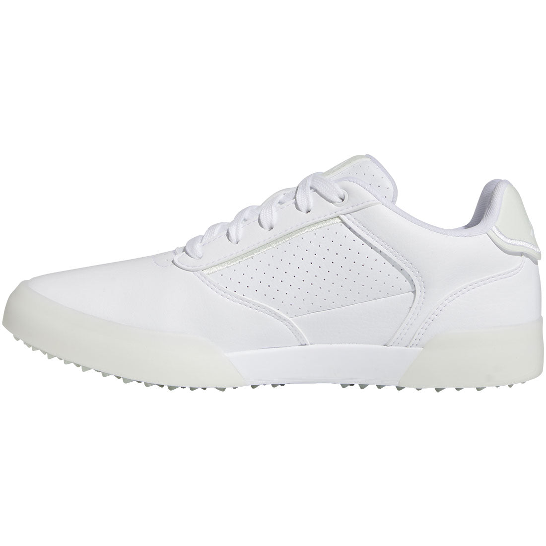 Adidas Women's Retrocross 24 Golf Shoes White/Crystal Jade