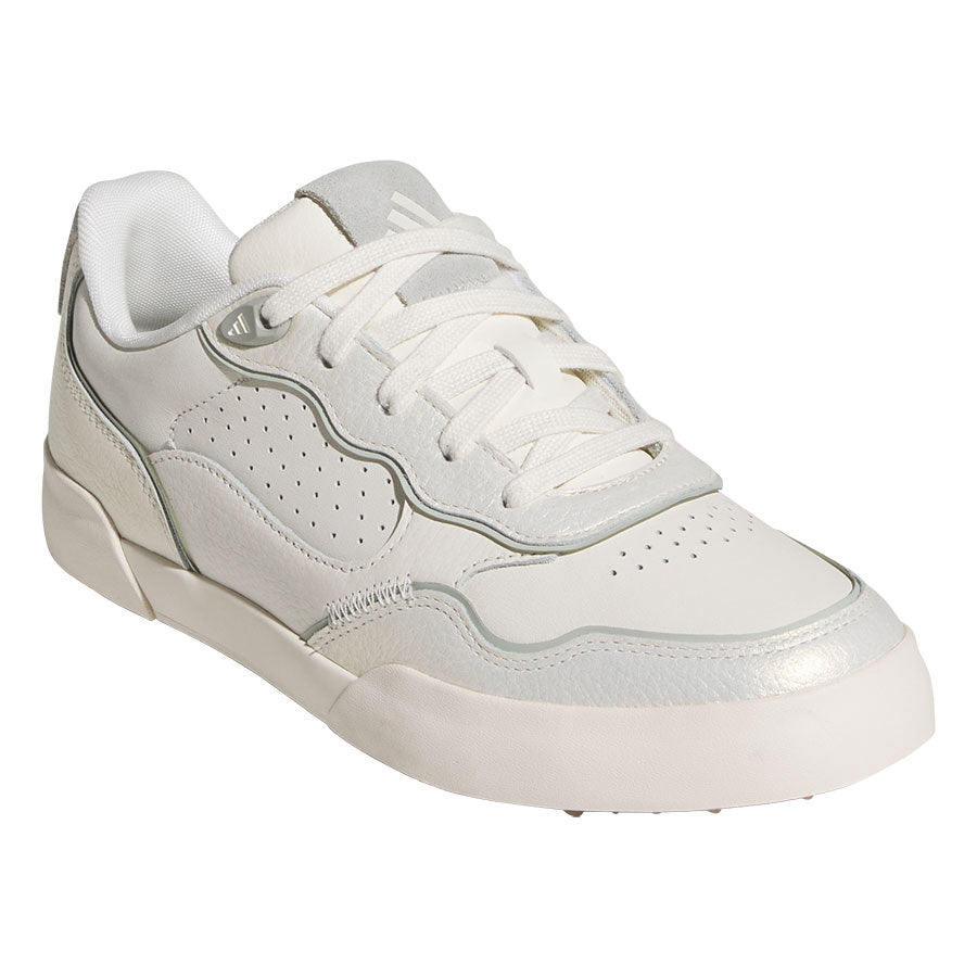 Adidas Women's Retrocross 25 Golf Shoes Off White/Wonder Silver/Gum