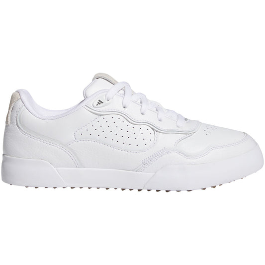 Adidas Women's Retrocross 25 Golf Shoes White/Grey Six/Gum