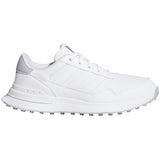 Adidas Women's S2G 26 Leather Golf Shoes White/Halo Silver