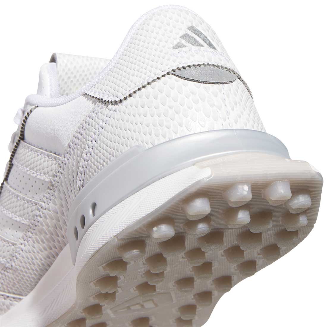 Adidas Women's S2G Spikeless Leather '25 Golf Shoes White/White/Silver
