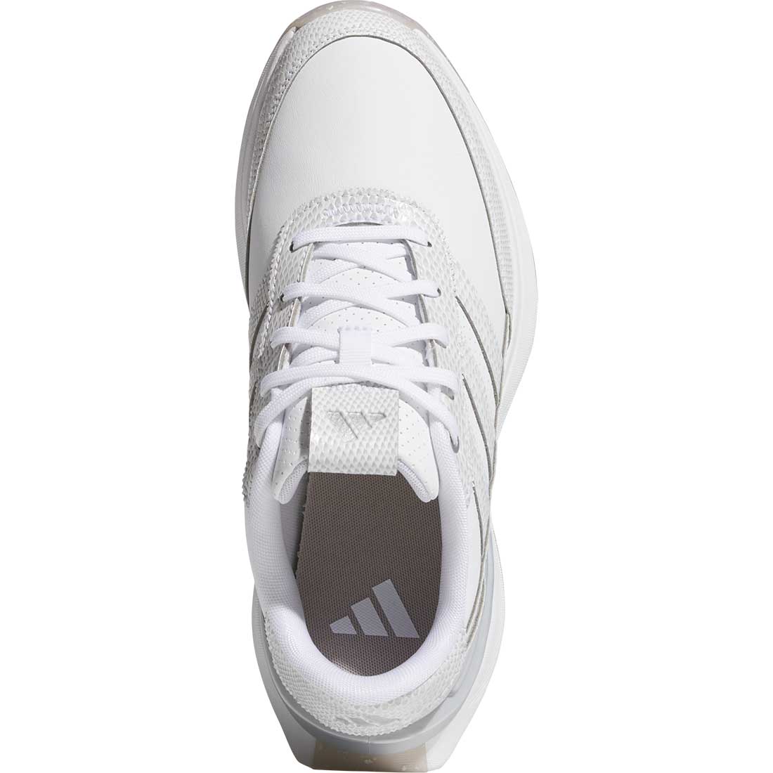 Adidas Women's S2G Spikeless Leather '25 Golf Shoes White/White/Silver