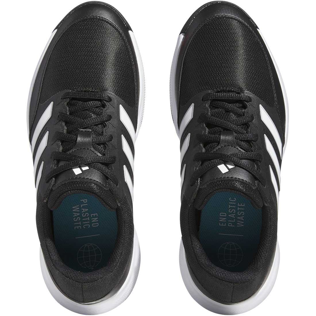 Adidas Women's Tech Response 3.0 Golf Shoes Black/White/Silver